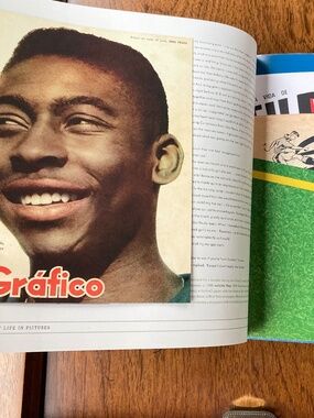 Pelé: My Life In Pictures Hardcover Collectible Book Memoir